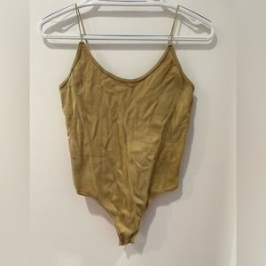 Forever 21 Tan Bodysuit